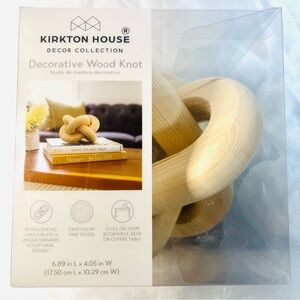 Kirkton House Natural Wood Knot Decor